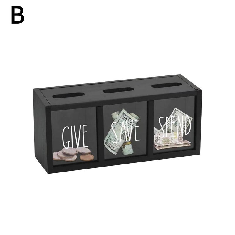 Wooden personalized children's piggy bank, wall-mounted piggy bank, suitable for bedroom, living room, and laundry room.